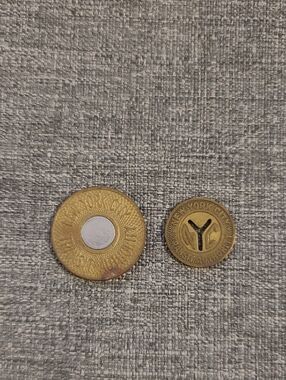 Vintage New York City Subway Tokens